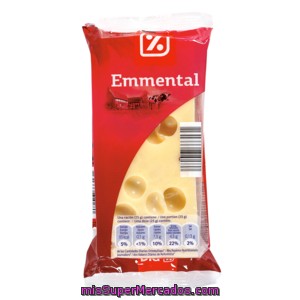 Dia Queso Taco Emmental Envase 250 G