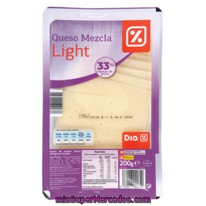 Dia Queso Tierno Light Lonchas Envase 200 G