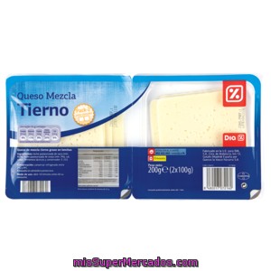Dia Queso Tierno Lonchas Envase Pack 2x100 G