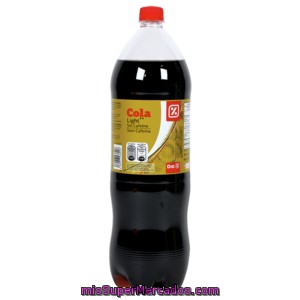 Dia Refresco De Cola Light Sin Cafeina Botella 2 Lt