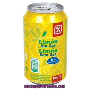 Dia Refresco Sin Gas Limón Lata 33 Cl