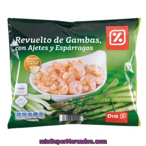 Dia Revuelto De Gambas, Ajetes Y Espárragos Bolsa 500 Gr