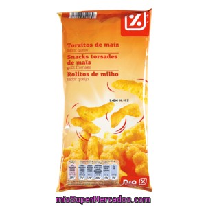 Dia Rizados De Maiz Sabor Queso 120 Gr