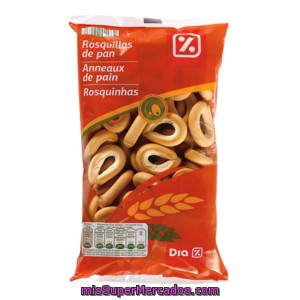 Dia Rosquillas De Pan Bolsa 250 Gr