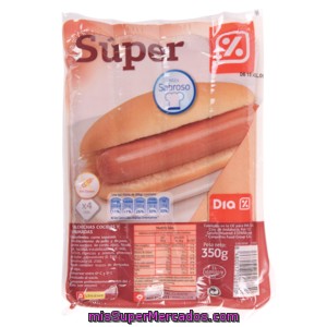 Dia Salchichas Super Envase 350 G