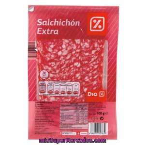 Dia Salchichón Extra Lonchas Sobre 100 Gr