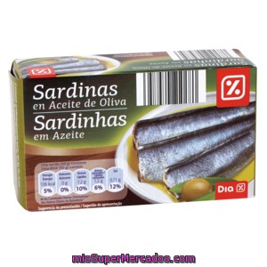 Dia Sardinas En Aceite De Oliva Lata 80 Gr