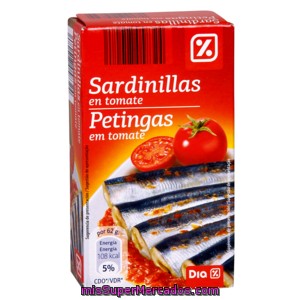 Dia Sardinillas En Tomate Lata 62 Grs