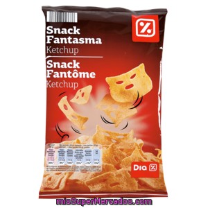 Dia Snack Fantasmasw Ketchup Bolsa 65g