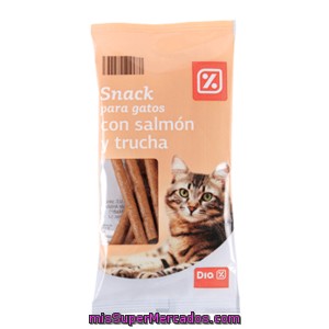 Dia Snack Para Gatos Salmon Trucha Bolsa 50 Gr