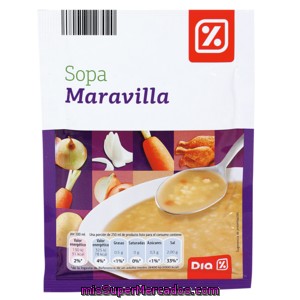 Dia Sopa Maravilla Sobre 86gr