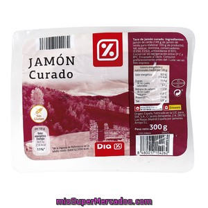 Dia Taco De Jamón Curado Sobre 300 Gr