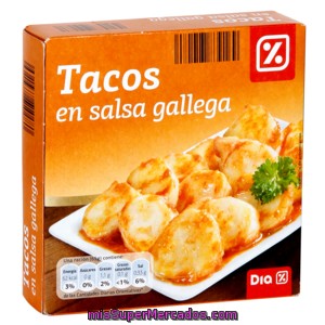 Dia Tacos En Salsa Gallega Lata 168 Grs