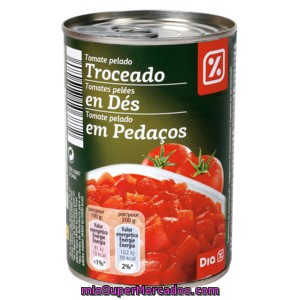 Dia Tomate Troceado Lata 400gr