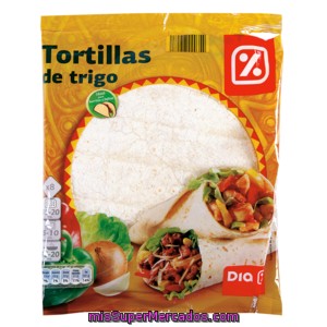 Dia Tortillas Trigo P-8 Sobre 320gr