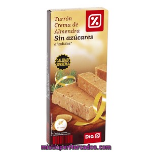 Dia Turron Crema De Almendra Sin Azucar Estuche 200gr