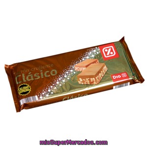 Dia Turrón Crujiente Clásico Chocolate Con Leche Estuche 300 Gr