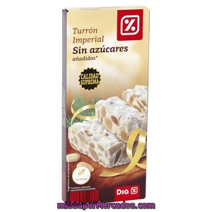 Dia Turron Imperial De Almendra Sin Azucar Estuche 200 Gr