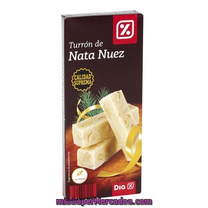 Dia Turron Nata Y Nuez Estuche 200 Grs