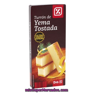 Dia Turron Yema Tostada Estuche 200 Grs