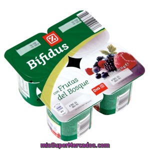 Dia Yogur Bífidus Con Frutas Del Bosque Pack 4 Unidades 125 G