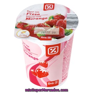 Dia Yogur Con Fresa Envase 200 G