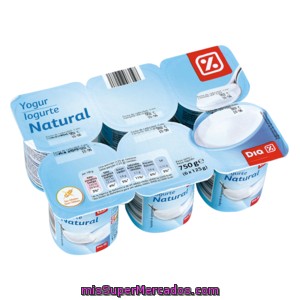 Dia Yogur Natural Pack 6 Unidades 125 G