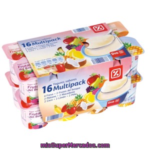 Dia Yogur Sabores Multipack 16 Ud