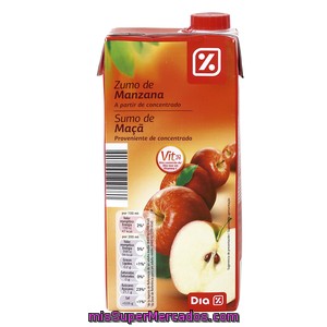 Dia Zumo De Manzana Brik 1 Lt