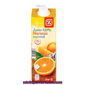 Dia Zumo Exprimido Naranja Brik 1 Lt