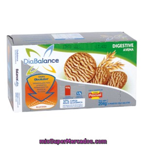 Diabalance Galleta Digestive Con Avena Caja 204 Gr