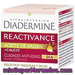 Diadermine Reactivance Cuidado Anti.edad Día Con Aceite De Argán Y Calcio Tarro 50 Ml Nutre Y Fortalece Para Pieles Muy Maduras Y Secas