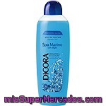 Dicora Gel De Baño Spa Marino Con Algas Botella 1100 Ml