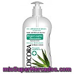 Dicora Gel Higienizante De Manos Con Aloe Vera Sin Agua Dosificador 500 Ml