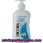 Dicora Jabón Líquido De Manos Con Algodón Dosificador Frasco 500 Ml