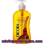 Dicora Jabón Líquido De Manos Glicerina Con Aloe Vera Dosificador 500 Ml