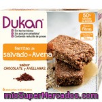 Dieta Dukan Barritas De Salvado De Avena Con Chocolate Y Avellanas 6 Unidades Caja 150 G