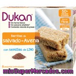 Dieta Dukan Barritas De Salvado De Avena Con Edulcorante Natural Rica En Proteína 6 Unidades Caja 150 G