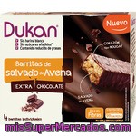 Dieta Dukan Barritas De Salvado De Avena Extra Chocolate 4x30g Envase 120 G