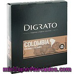 Digrato Colombia Café Molido De Tueste Natural 15 Cápsulas Intensidad 6 Estuche 90 G