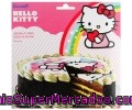 Disco De Azúcar 16cm, Decoración De Postres Hello Kitty 25 Gramos