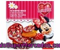 Discos De Oblea 4,5cm, Decoración De Cupcakes Minnie Mini 12 Unidades