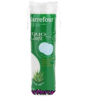 Discos Desmaquillantes Con Aloe Vera Carrefour 70 Ud.