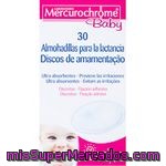 Discos Para Lactancia Mercurochrome Baby, Caja 30 Unid.