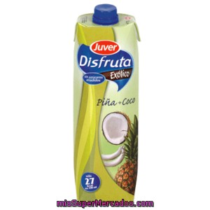 Disfruta Exotico Nectar Piña Y Coco Brik 1 Lt