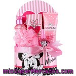Disney Minnie Eau De Toilette Infantil Spray 120 Ml + Gel De Baño Dosificador 200 Ml + Loción Corporal + Sales De Baño
