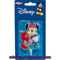 Display Velas Nº5 Mickey 6,5cm