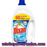 Dixan Detergente Máquina Líquido Gel Total Quitamanchas Botella 60 Dosis