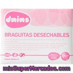 Dnins Braguitas Desechables Indicadas Para Usar Después Del Parto Caja 4 Unidades