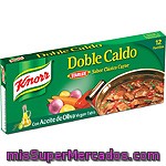 Doble Caldo De Carne Knorr Caja 12 Pastillas 120 Gramos